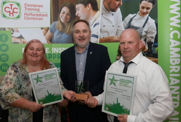 Cambrian Training Apprenticeship, Employment and Skills Awards 2019.