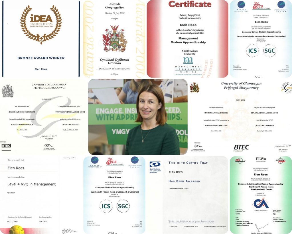 Elen Rees Qualification