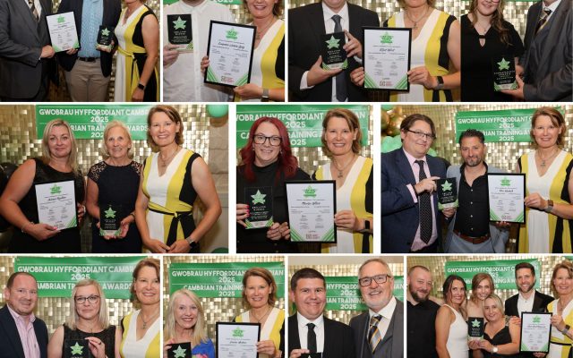 Apprenticeships' winners at Cambrian training center 2025