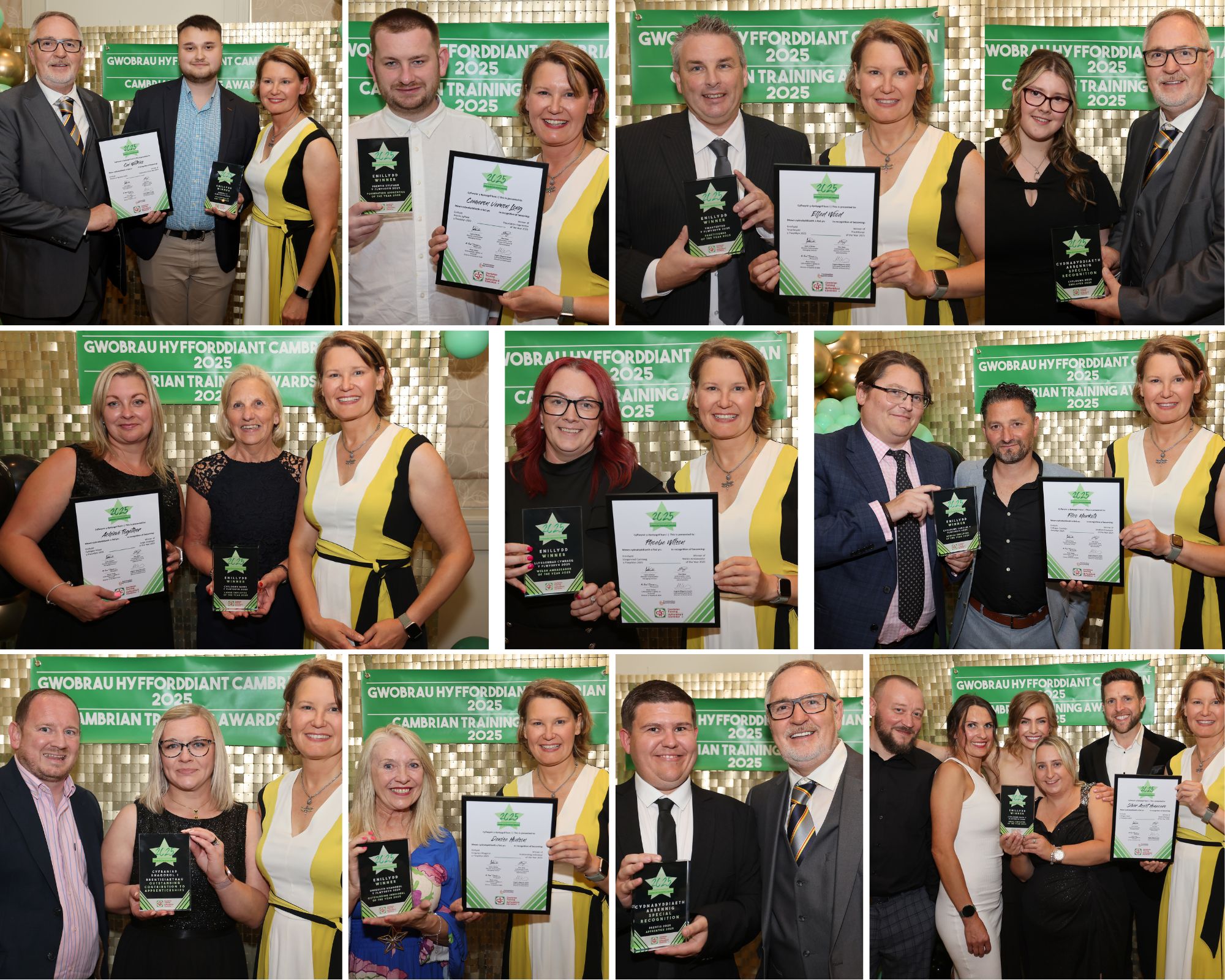 Apprenticeships' winners at Cambrian training center 2025
