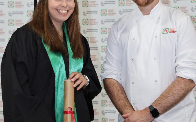 Lowri with Andy