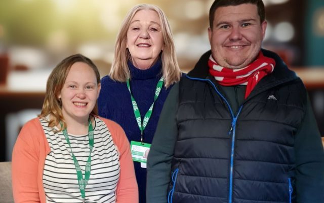 Aaron Jones, Leah Williams and Julie Lovell