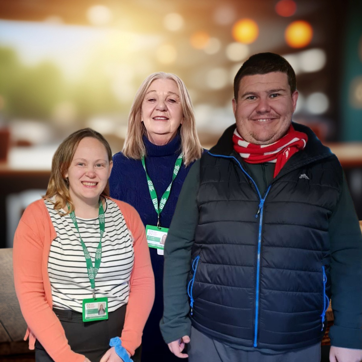 Aaron Jones, Leah Williams and Julie Lovell