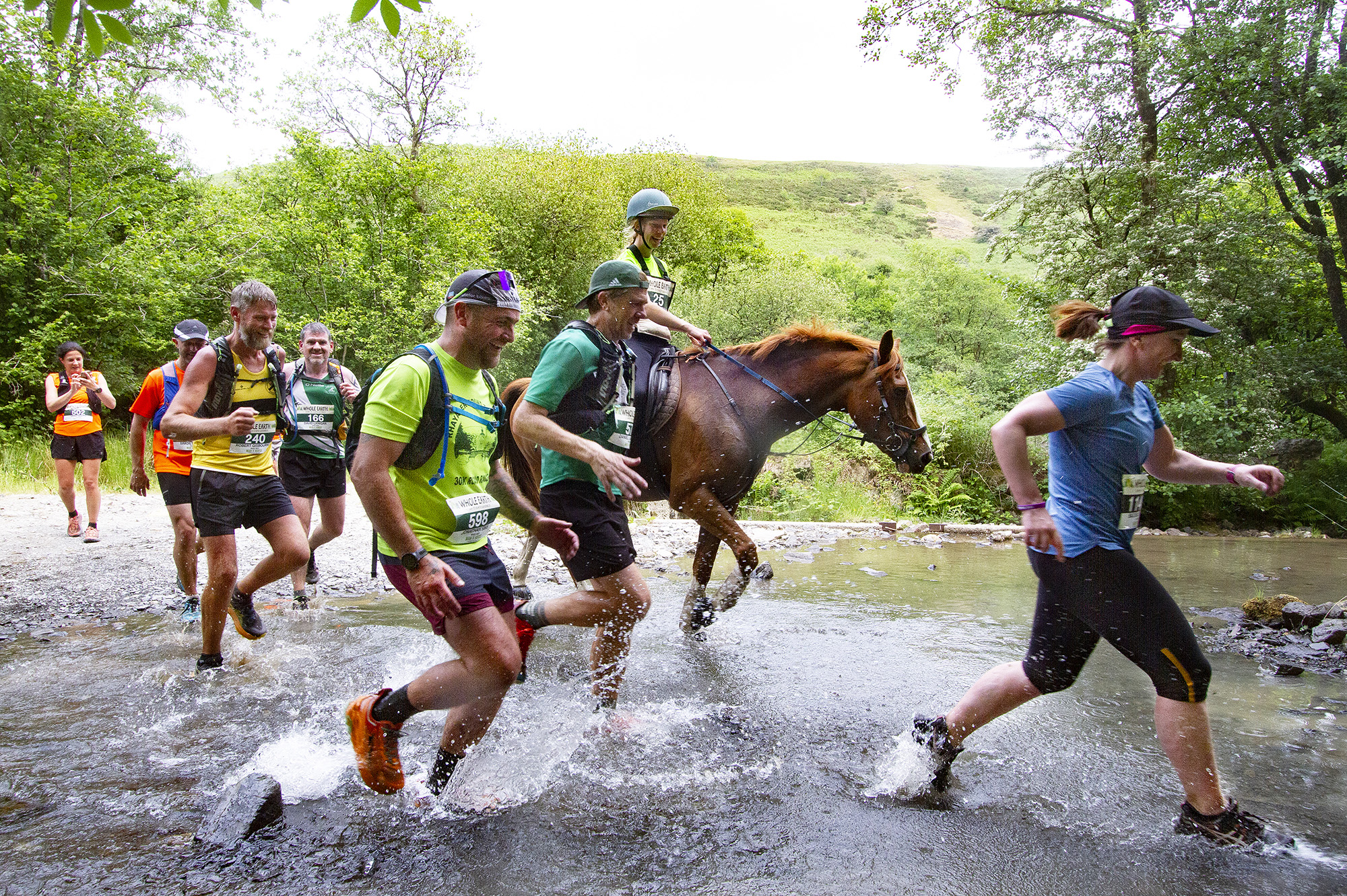 Runners & Riders in Man v Horse race