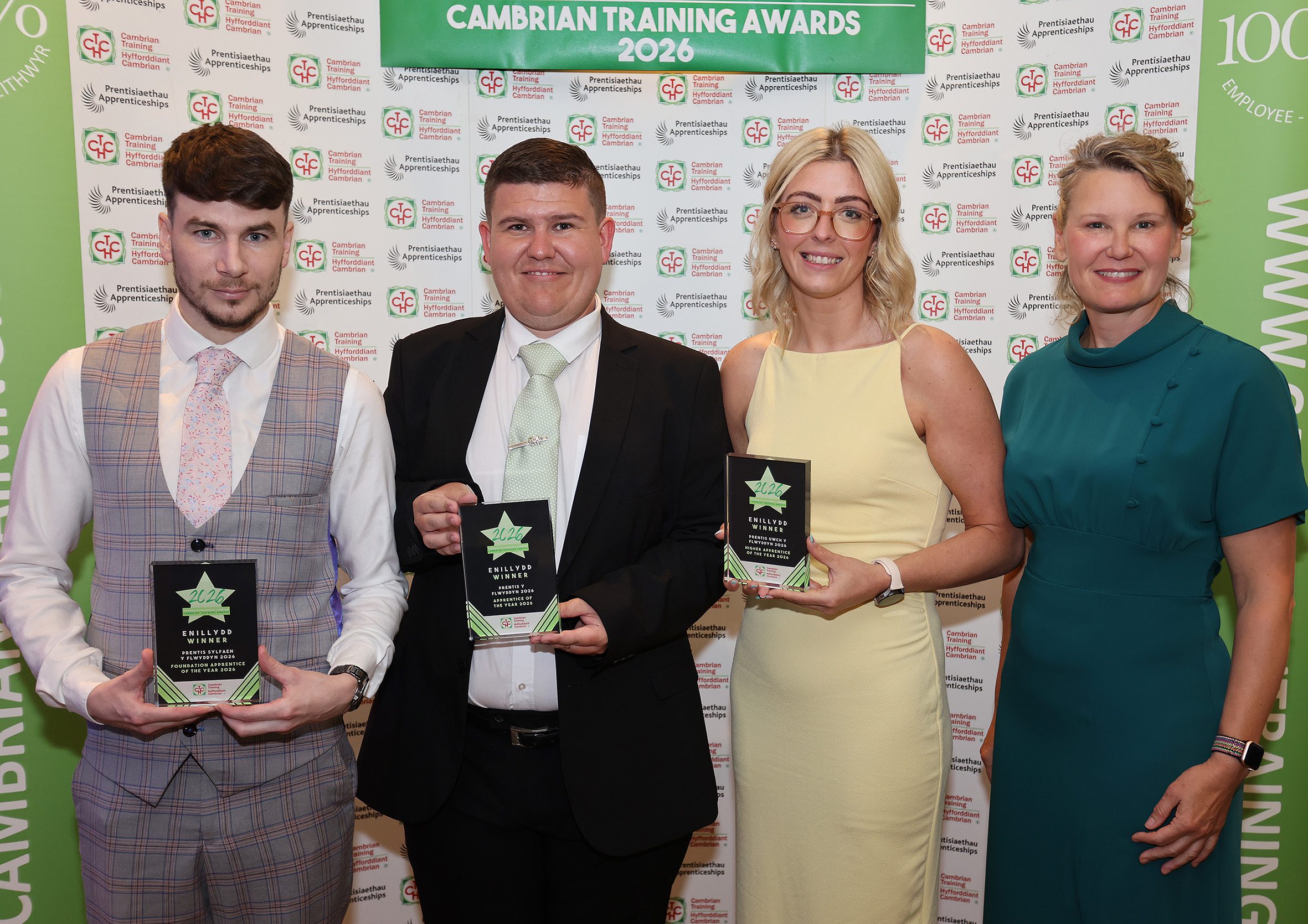 Cambrian Training Awards 2026. Picture by Phil Blagg Photography.